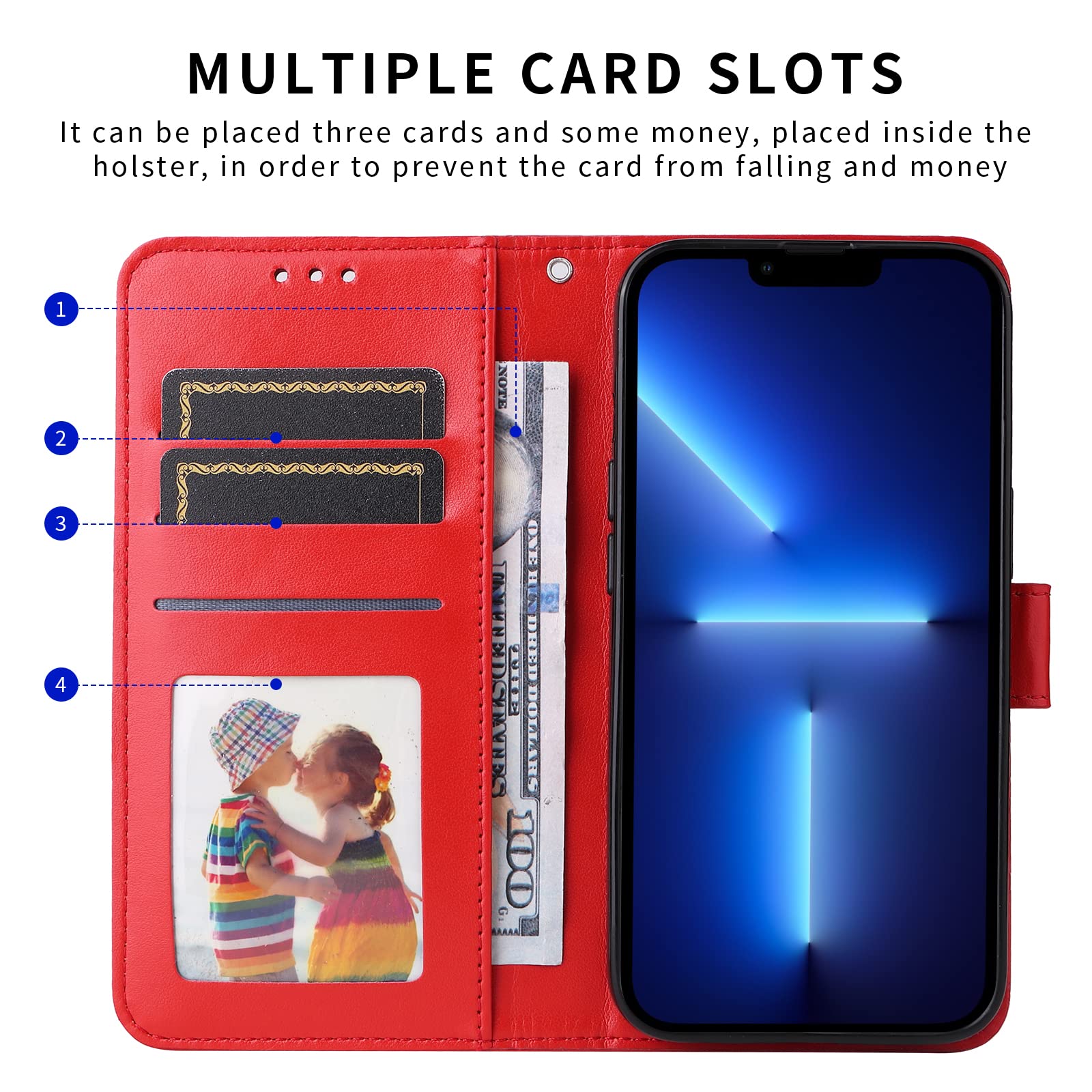 Ooboom Case for iPhone 11 Pro, Mandala PU Leather Magnetic